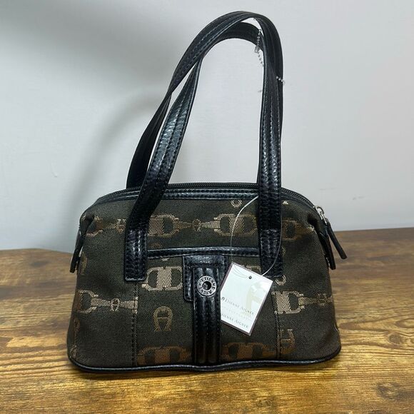 Etienne Aigner BelAir Mini Bag Camel Style 3287 Signature Purse Pocketbook - Picture 1 of 9